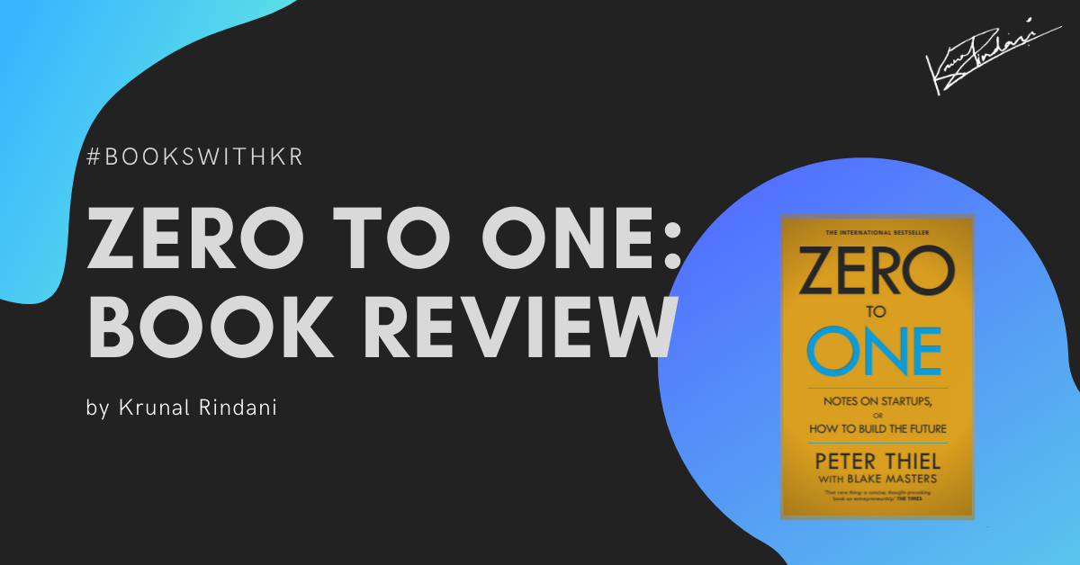 zero to one review cover image